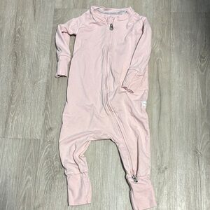 Loulou Lollipop Cozy Pink Kids Footie-play